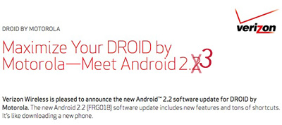 Motorola 2210 on Thread Motorola Droid Receiving Update For Xmas